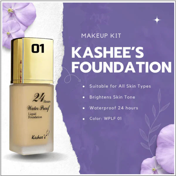 Kashee's Water Proof Liquid Foundation